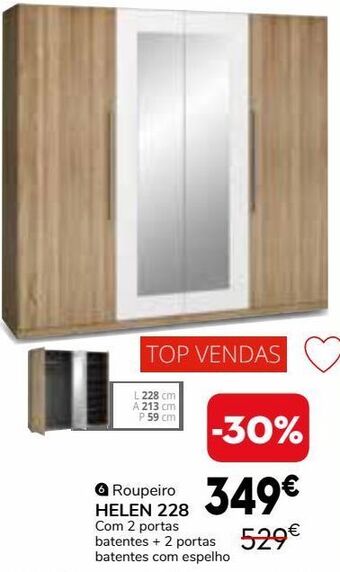 Conforama Guarda roupa promoção