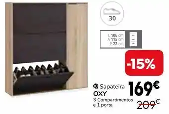 Conforama Sapateira abatível promoção