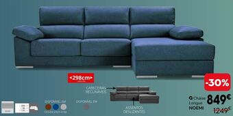 Conforama Chaise longue promoção