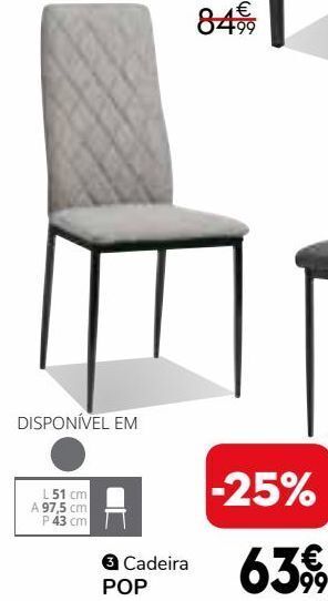 Conforama Cadeira sala de jantar promoção