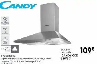 Conforama Exaustor candy promoção
