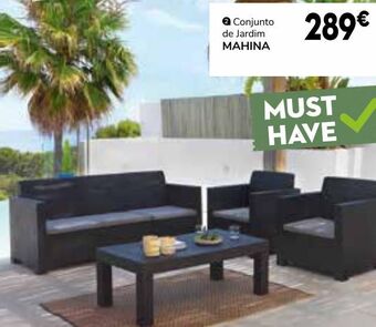 Conforama Conjunto jardim promoção
