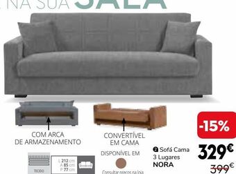 Conforama Sofá cama promoção