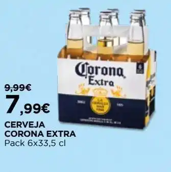 El Corte Inglés Cerveja corona promoção