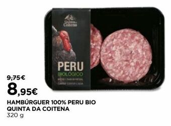 El Corte Inglés Hamburguer de perú promoção