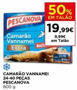 El Corte Inglés Camarão pescanova promoção
