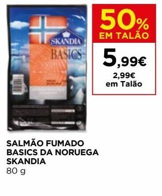 El Corte Inglés Salmão fumado promoção