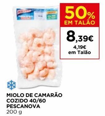 El Corte Inglés Camarão pescanova promoção
