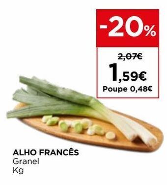 El Corte Inglés Alho promoção