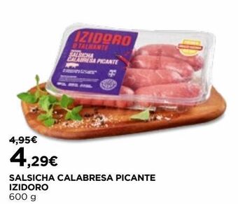 El Corte Inglés Salsicha izidoro promoção