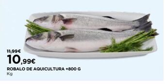 El Corte Inglés Robalo promoção