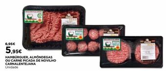 El Corte Inglés Hambúrguer promoção