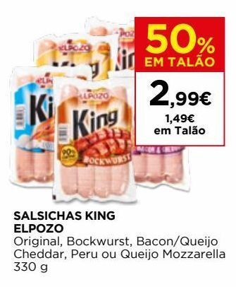 El Corte Inglés Salsicha elpozo promoção