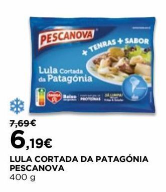 El Corte Inglés Lula pescanova promoção
