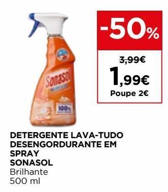 El Corte Inglés Desengordurante sonasol promoção