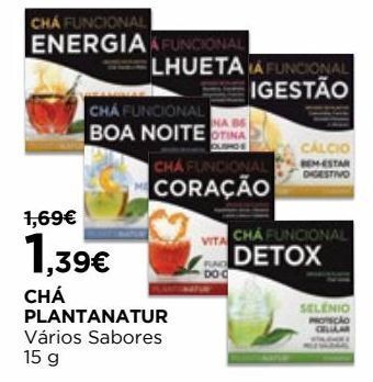 El Corte Inglés Chá planta natur promoção