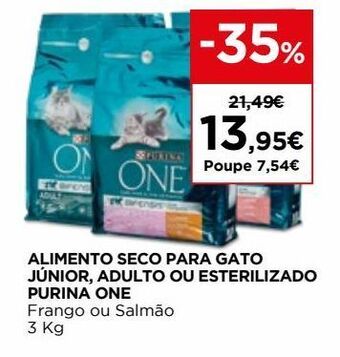 El Corte Inglés Ração para gatos purinaone promoção