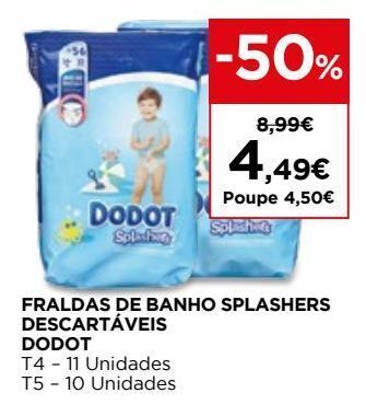 El Corte Inglés Fraldas dodot promoção