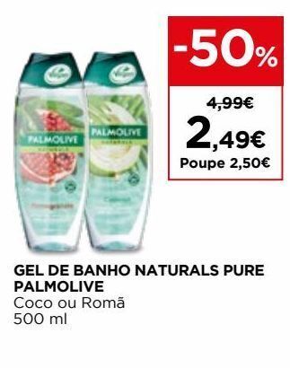 El Corte Inglés Gel de banho palmolive promoção