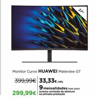 El Corte Inglés Monitor huawei promoção