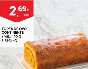 Continente Torta de Ovo Continente 400g promoção