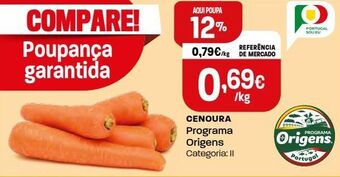 Intermarché Cenouras promoção