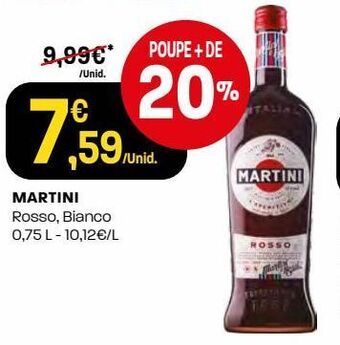 Intermarché Bebidas alcoólicas martini promoção