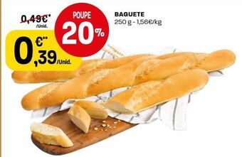 Intermarché Baguette promoção