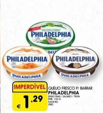 Queijo fresco philadelphia