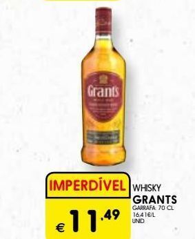 Meu Super Uísque grant's promoção