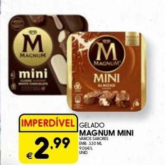 Meu Super Gelados magnum promoção