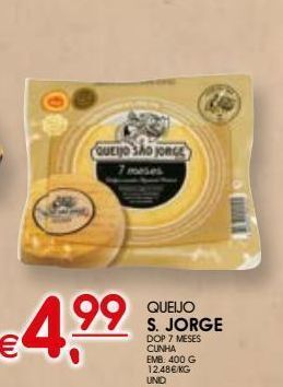 Meu Super Queijos são jorge promoção