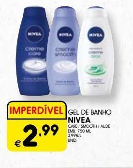 Meu Super Gel de banho nivea promoção