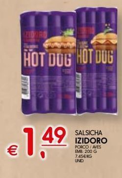 Meu Super Salsicha izidoro promoção
