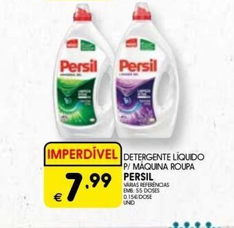 Detergente líquido persil