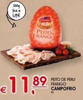 Meu Super Presunto de peru campofrio promoção