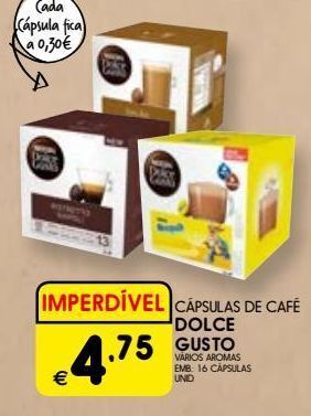 Meu Super Cápsulas de café dolce gusto promoção