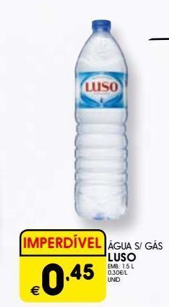 Meu Super Água luso promoção