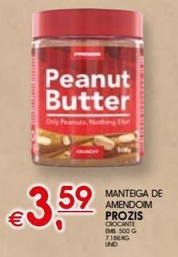Meu Super Creme de amendoim prozis promoção