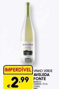 Meu Super Vinho verde aveleda promoção