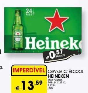 Cerveja heineken