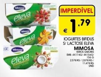 Meu Super Iogurte sem lactose mimosa promoção