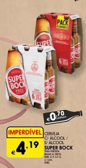 Cerveja super bock