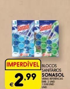 Meu Super Pastilhas para wc sonasol promoção