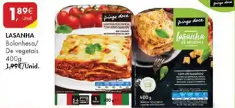 Pingo Doce Pingo Doce Lasanha 400g promoção