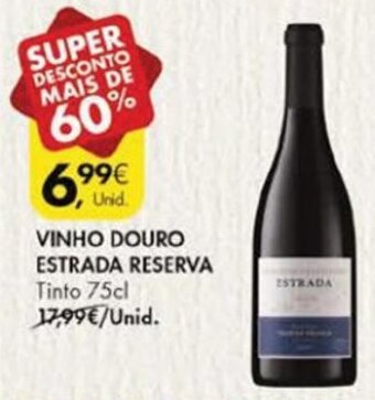 Pingo Doce Vinho Douro Estrada Reserva 75cl promoção