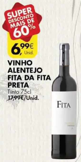Pingo Doce Vinho Alentejo Fita da Preta 75cl promoção