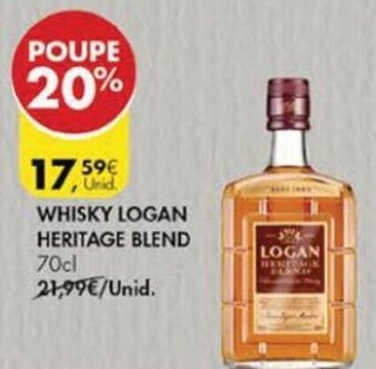Whisky Logan Heritage Blend 70cl