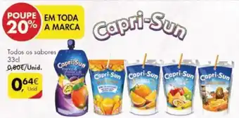 Pingo Doce Capri-Sun Todos as Sabores 33cl promoção