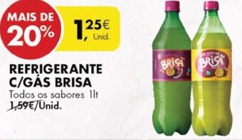 Pingo Doce Refrigerante c/Gás Brisa 1lt promoção